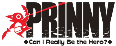 Prinny Can I Really Be the Hero? logo for PSP